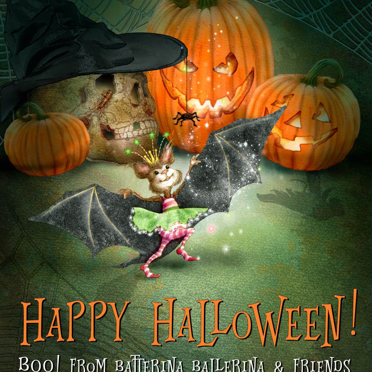 Illustration – Batterina Goes to the&nbsp;Ball.